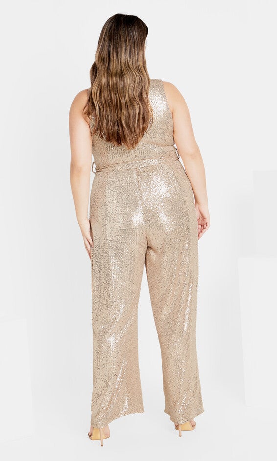 Dazzling Jumpsuit - bronze, BRONZE, alternate image number null